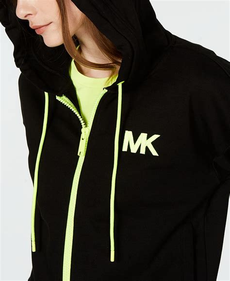 michael kors hoodie neon|michael kors hoodie women.